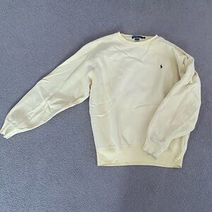 Ralph Lauren Yellow Crewneck Sweatshirt